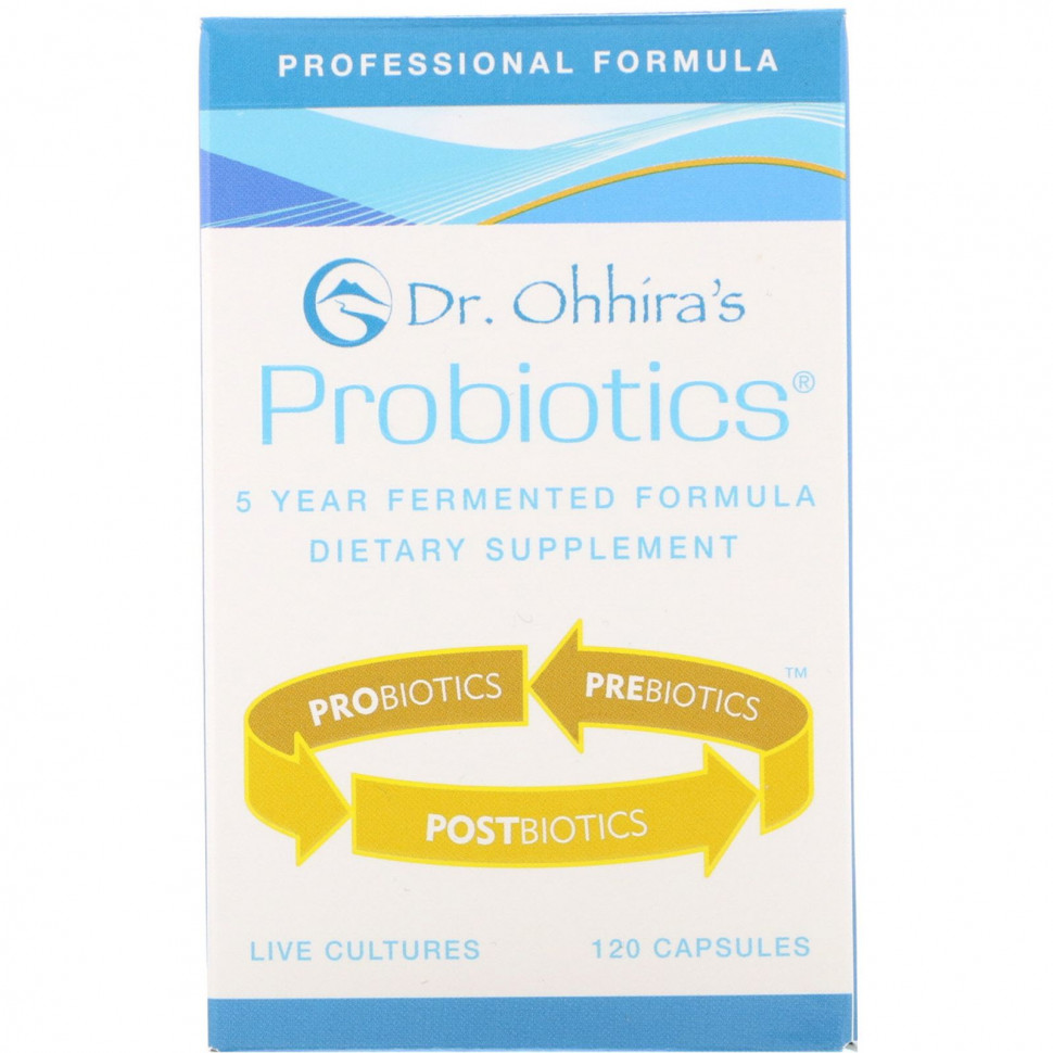   Dr. Ohhira's, Professional Formula Probiotics, 120     -     -,    