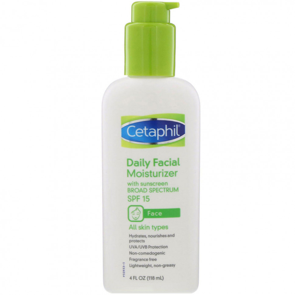   Cetaphil,       SPF 15, 118     -     -,    