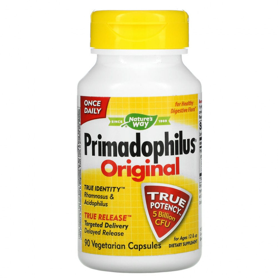   Nature's Way, Primadophilus, ,    12 , 5  , 90      -     -,    