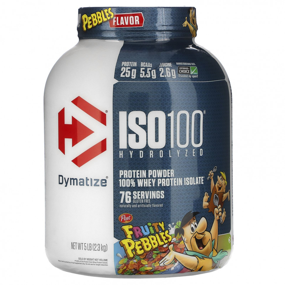   Dymatize Nutrition, ISO100,  100%   ,  , 2,3  (5 )    -     -,    