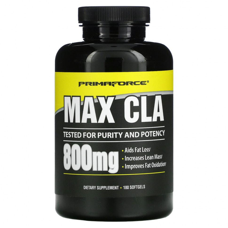   Primaforce, Max CLA, 180       -     -,    