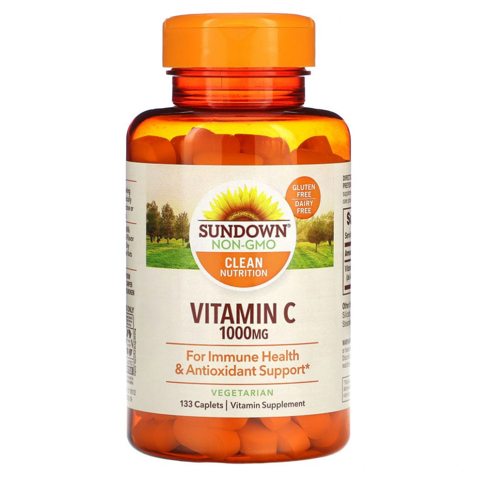   Sundown Naturals,  C, 1000 , 133     -     -,    