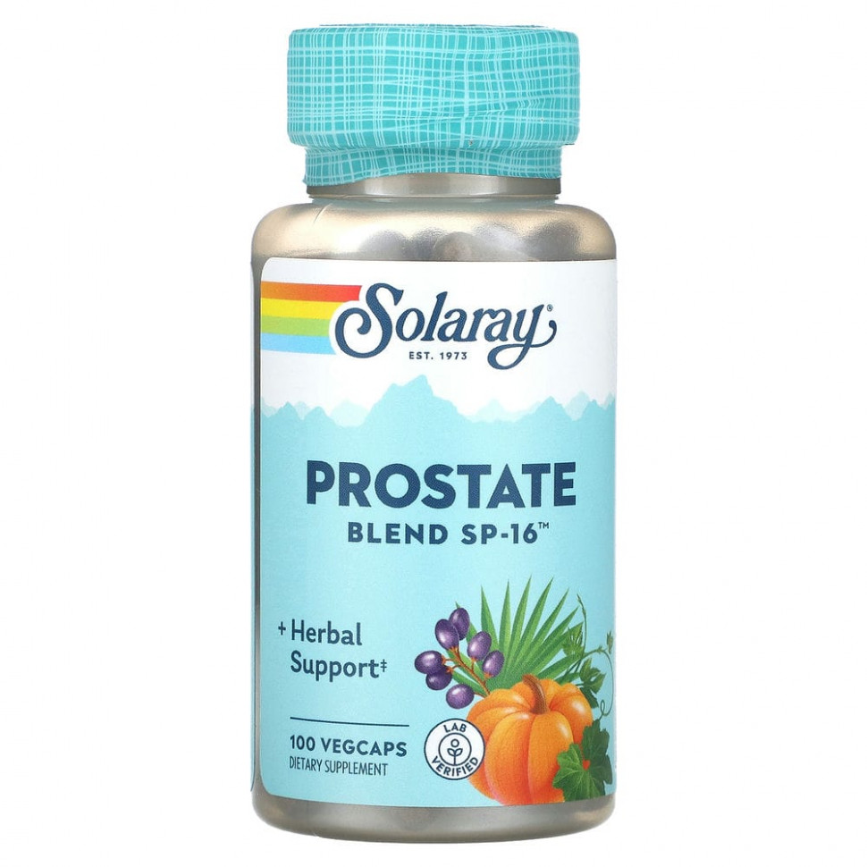   Solaray, Prostate Blend SP-16, 100        -     -,    