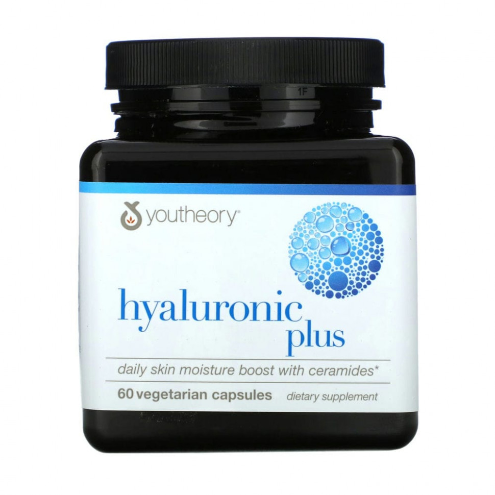   Youtheory, Hyaluronic Plus, 60      -     -,    