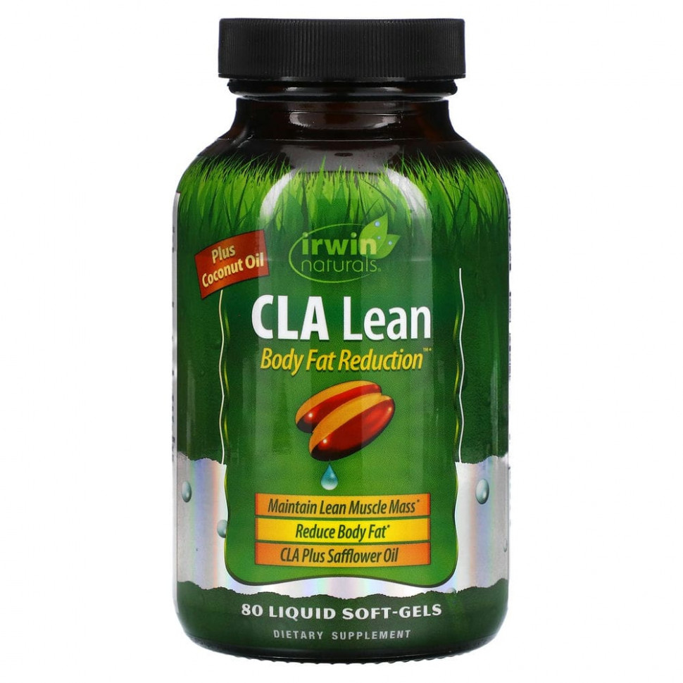   Irwin Naturals, C.L.A. Lean, Body Fat Reduction, 80         -     -,    