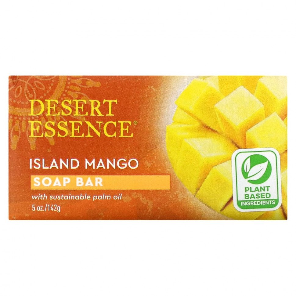   Desert Essence, Soap Bar, Island Mango, 142  (5 )    -     -,    