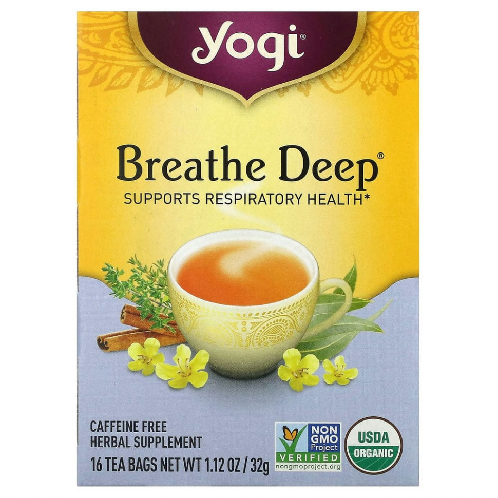   Yogi Tea, Breathe Deep,  , 16  , 32  (1,12 )    -     -,    