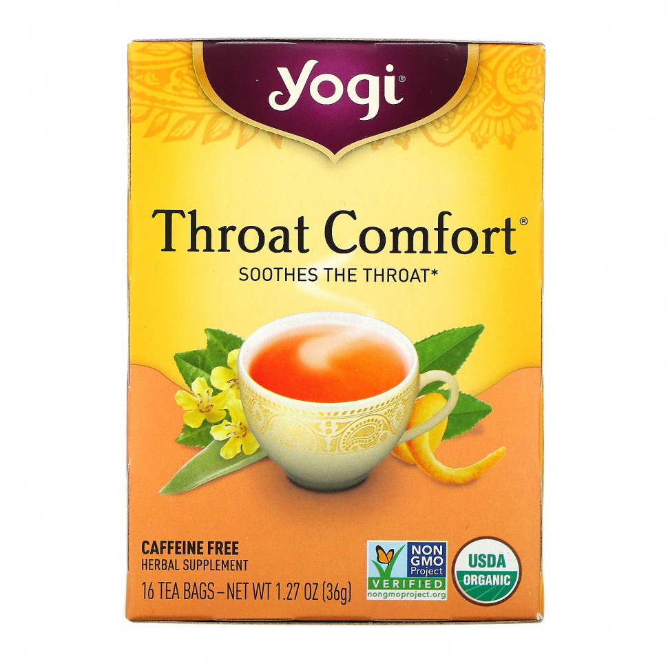   Yogi Tea, Throat Comfort,  , 16  , 36  (1,27 )    -     -,    