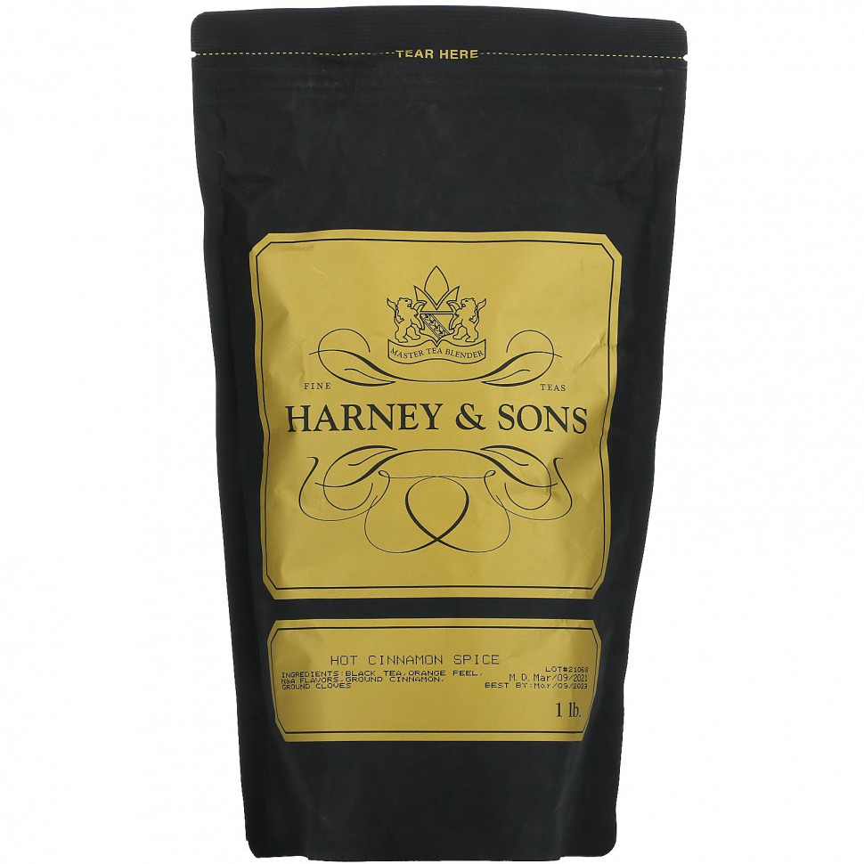   Harney & Sons, Hot Cinnamon Spice, 1 lb    -     -,    