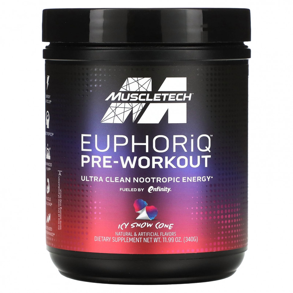   MuscleTech, EuphoriQ Pre-Workout,  , 340  (11,99 )    -     -,    