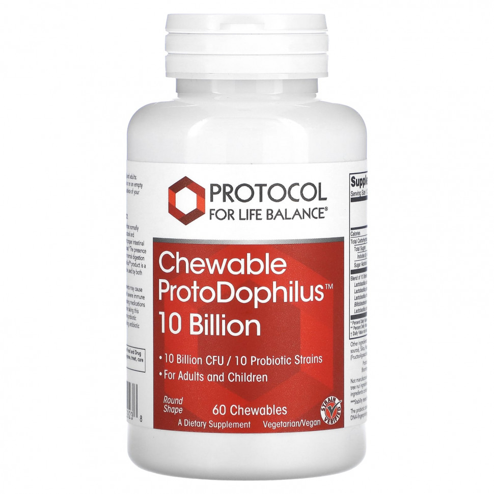   Protocol for Life Balance,   ProtoDophilus, 10 , 60      -     -,    