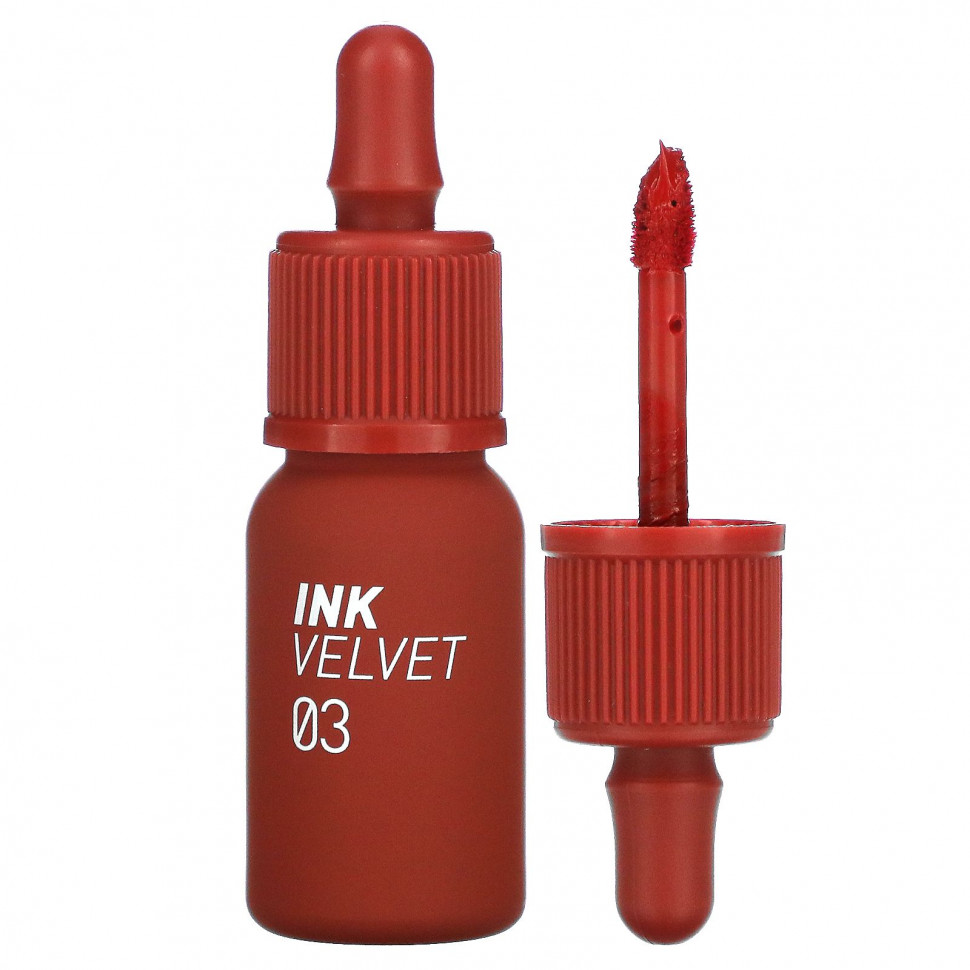   Peripera,    Ink Velvet, 03 Red Only, 4  (0,14 )    -     -,    