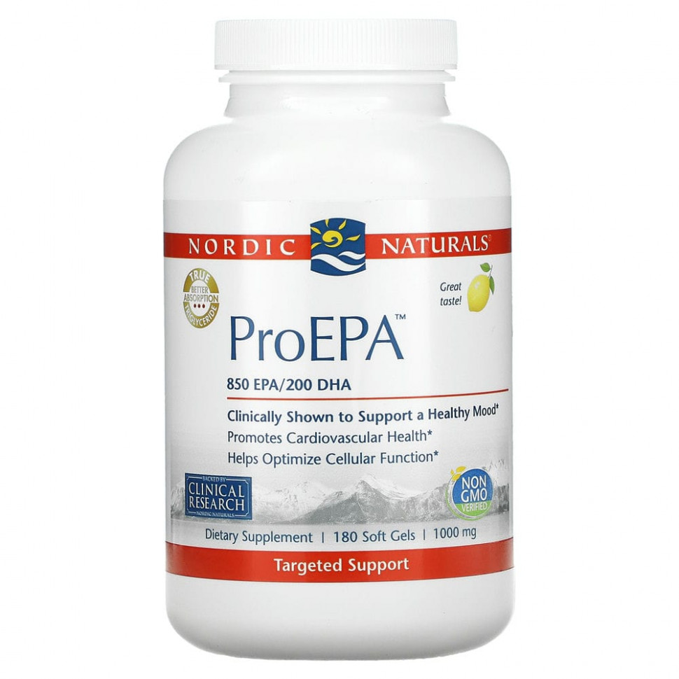   Nordic Naturals, ProEPA, , 1000 , 180     -     -,    