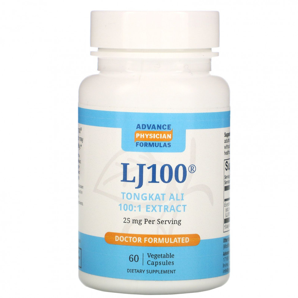   Advance Physician Formulas, LJ 100, 25 , 60      -     -,    