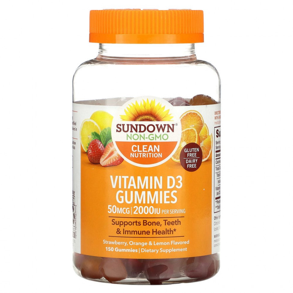   Sundown Naturals,  D3,  , ,   , 25  (1000 ), 150      -     -,    