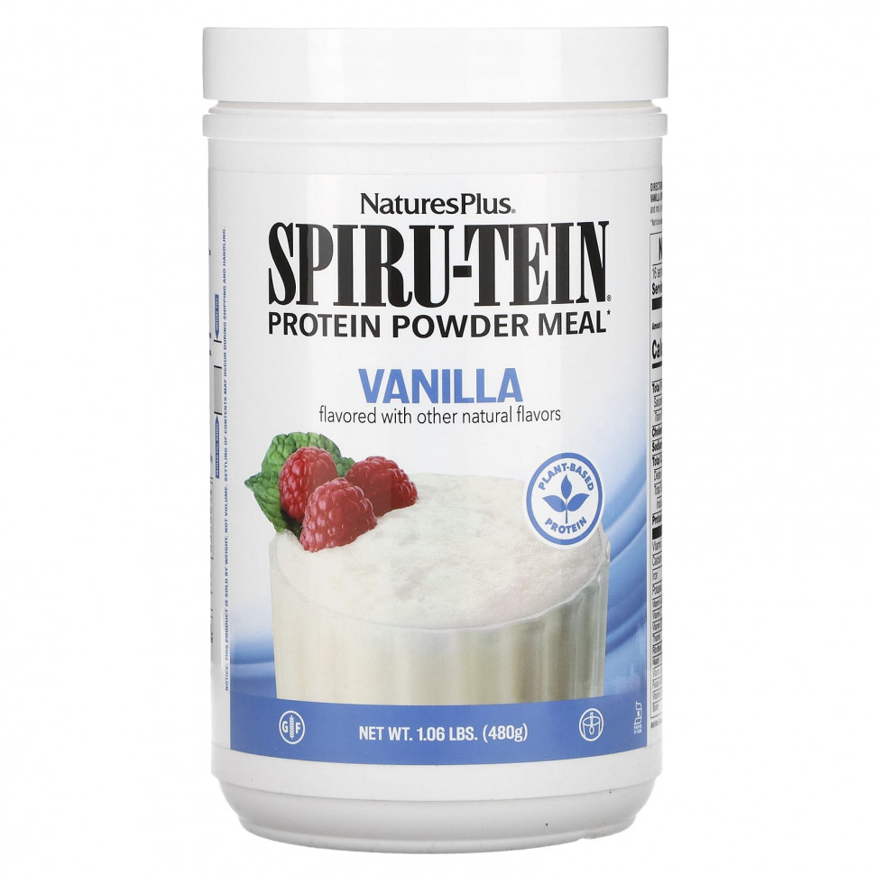   NaturesPlus, Spiru-Tein,  , , 480  (1,06 )    -     -,    