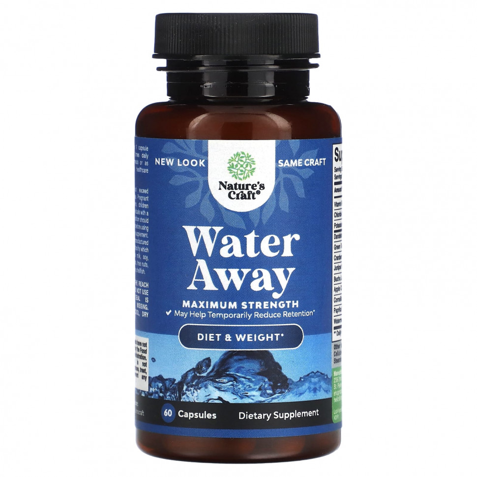   Natures Craft, Water Away,  , 60     -     -,    