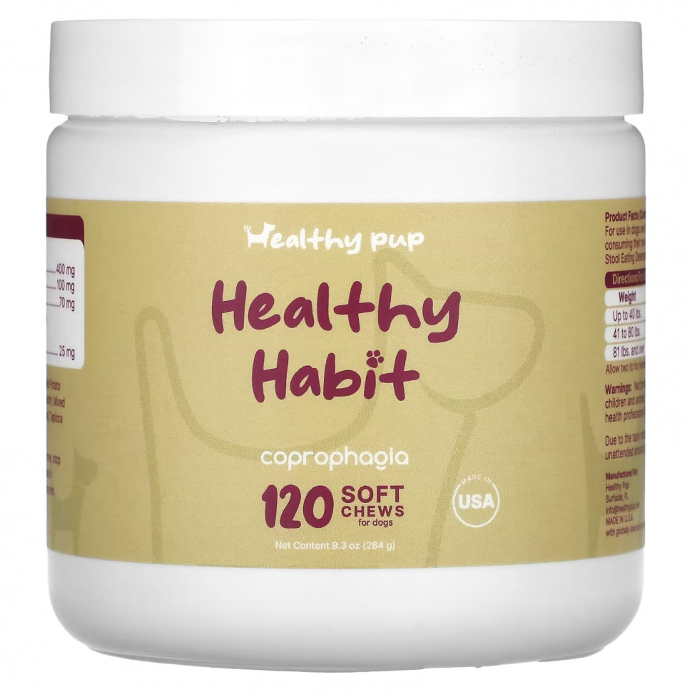   Healthy Pup, Healthy Habit,  , 120  , 284  (9,3 )    -     -,    