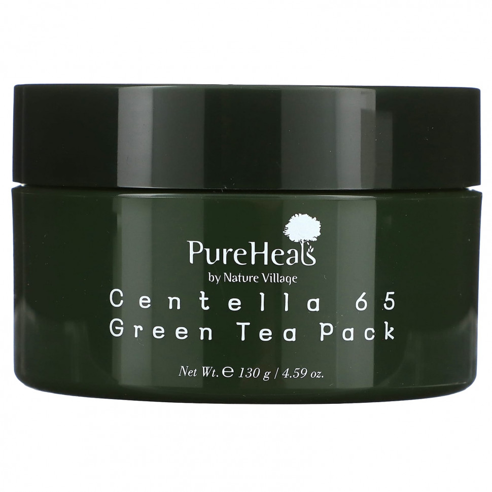   PureHeals, Centella 65 Green Tea Pack, 4.59 oz (130 g)    -     -,    