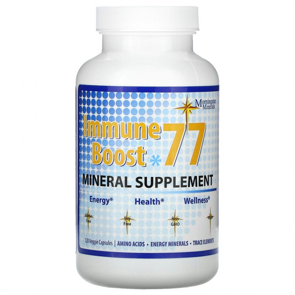   Morningstar Minerals, Immune Boost 77,  , 120      -     -,    