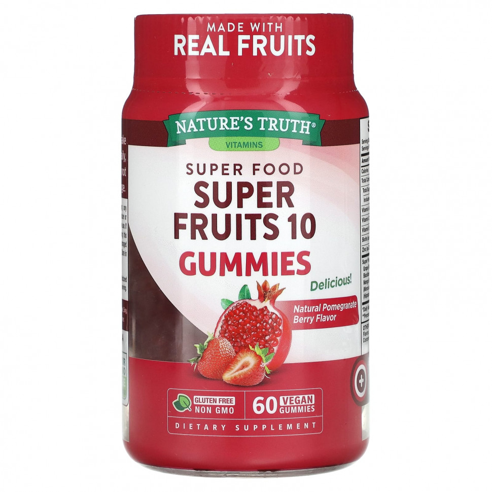   Nature's Truth, Super Fruits, 10  ,   , 60       -     -,    