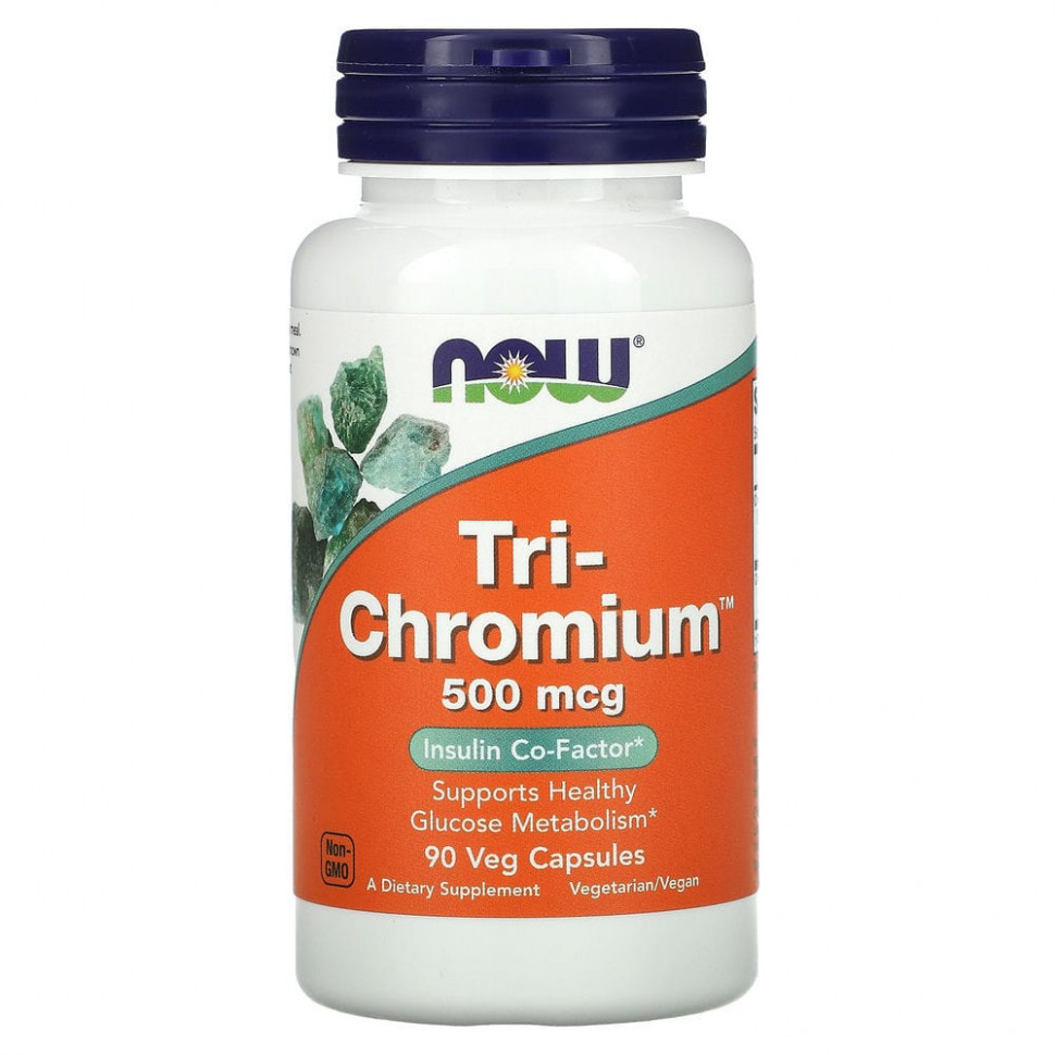   NOW Foods, Tri-Chromium, 500 , 90      -     -,    