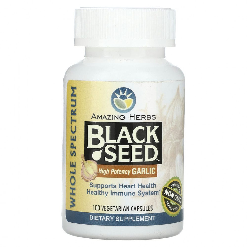   Amazing Herbs, Black Seed,  , 100      -     -,    