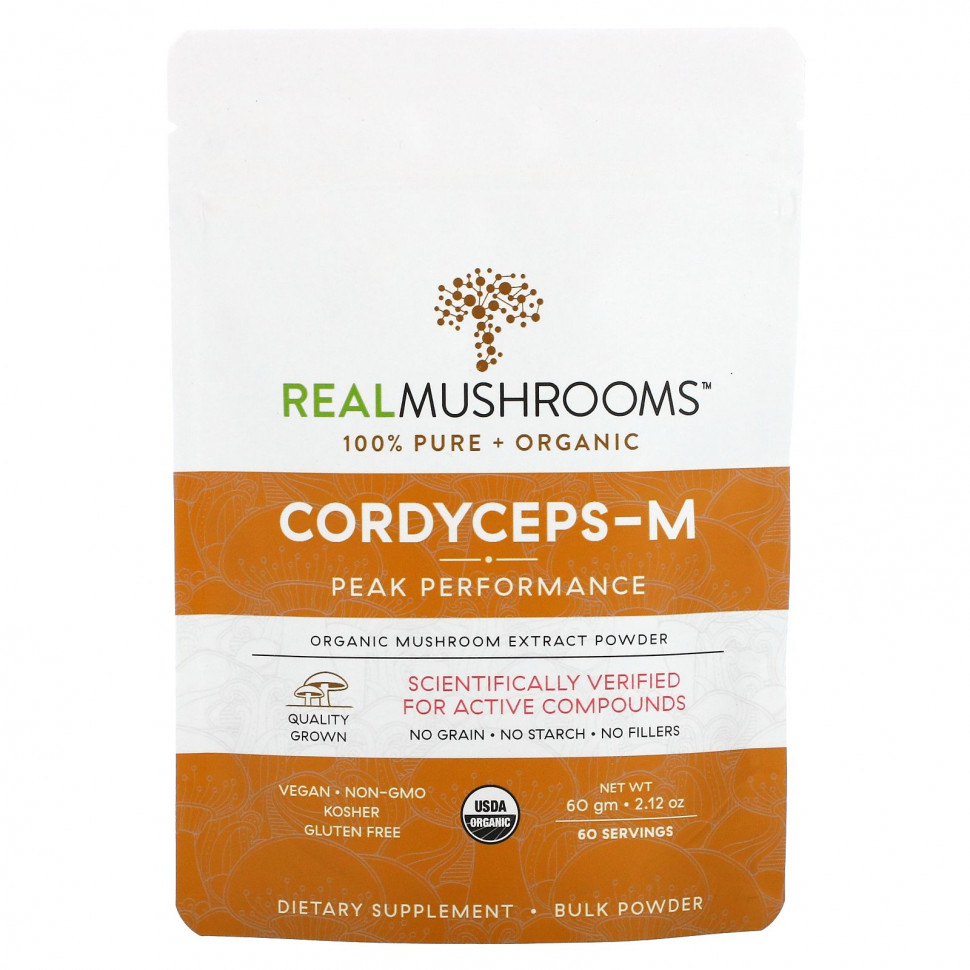   Real Mushrooms, Cordyceps-M,     , 60  (2,12 )    -     -,    