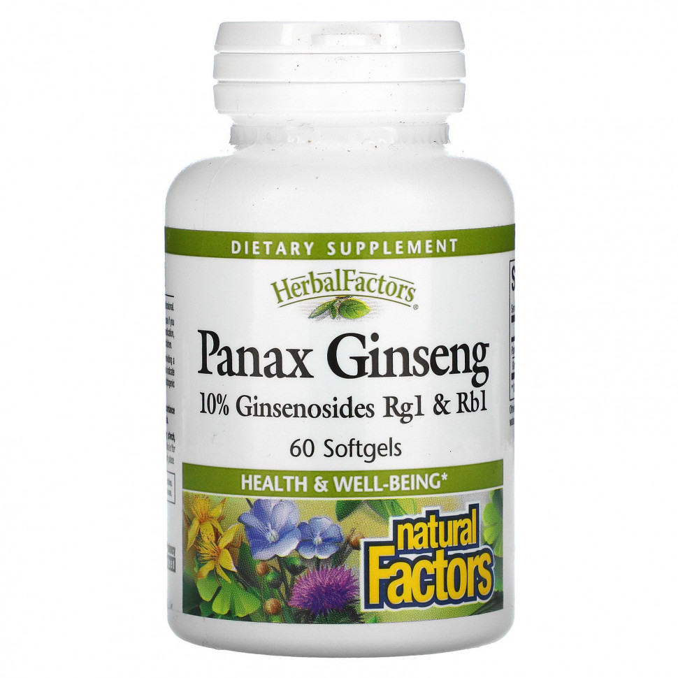   Natural Factors,   (Panax ginseng), 30      -     -,    