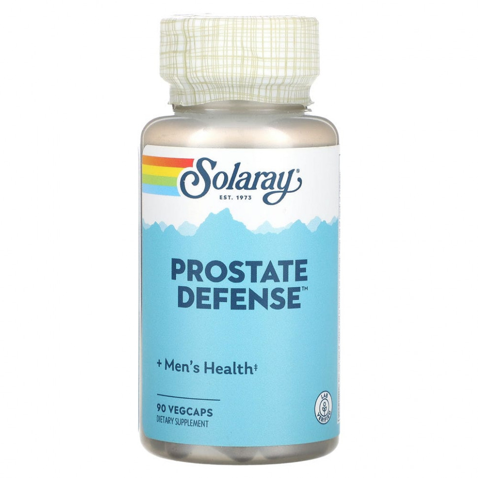   Solaray, Prostate Defense`` 90      -     -,    