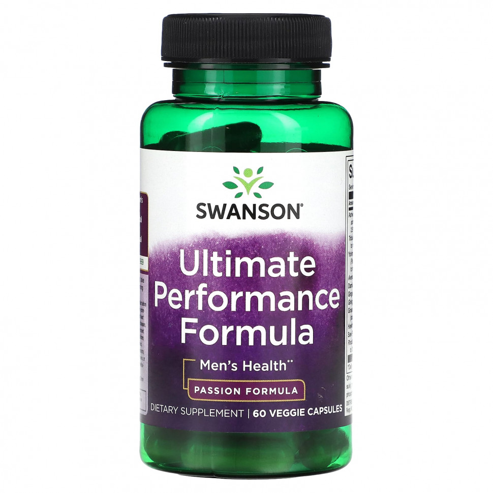   Swanson, Ultimate Performance Formula,   , 60      -     -,    