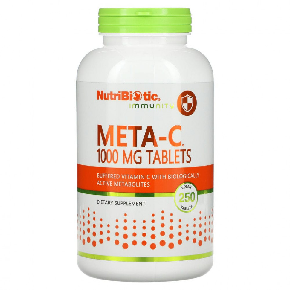   NutriBiotic, Immunity, Meta-C, 1000 , 250       -     -,    