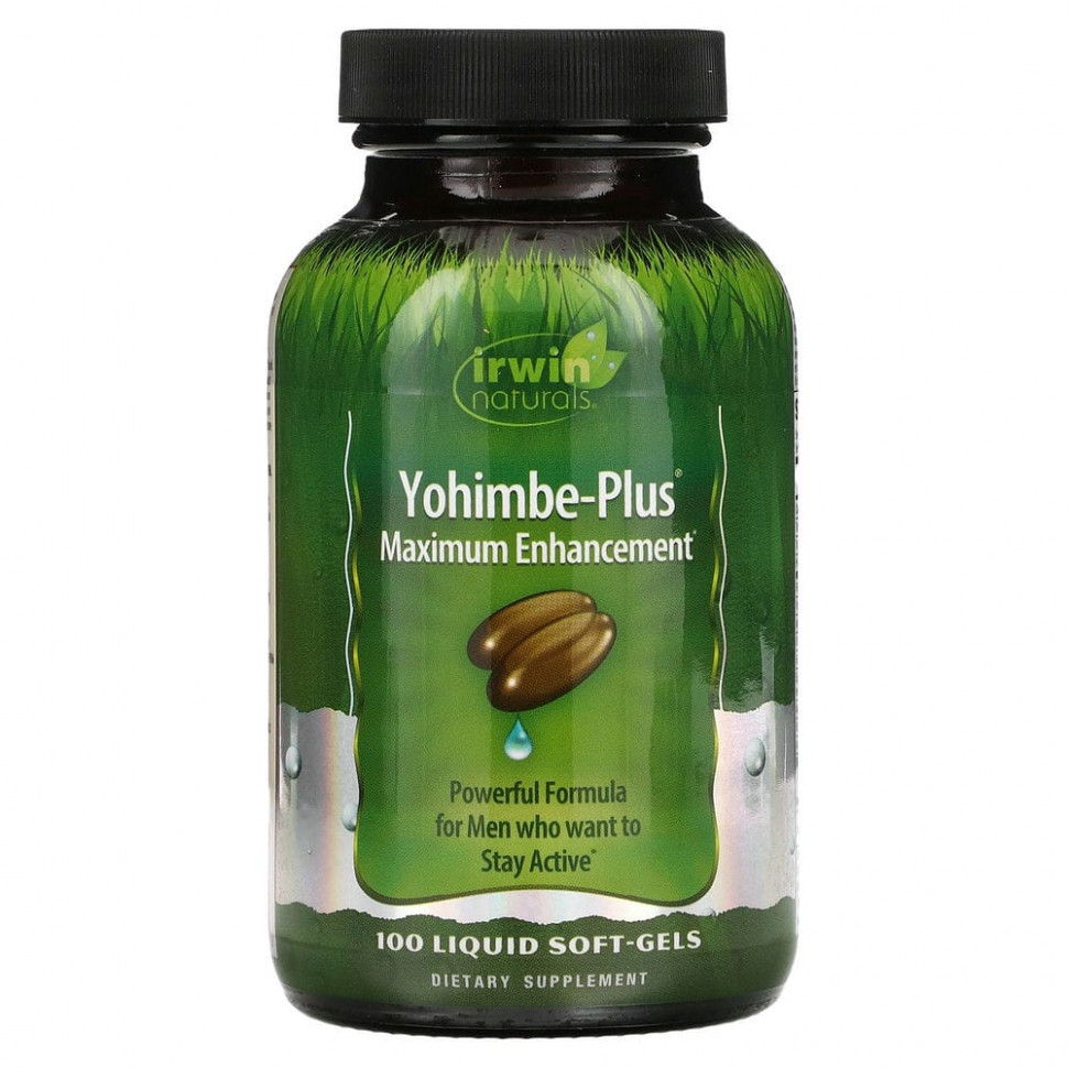   Irwin Naturals, Yohimbe-Plus,  , 100      -     -,    