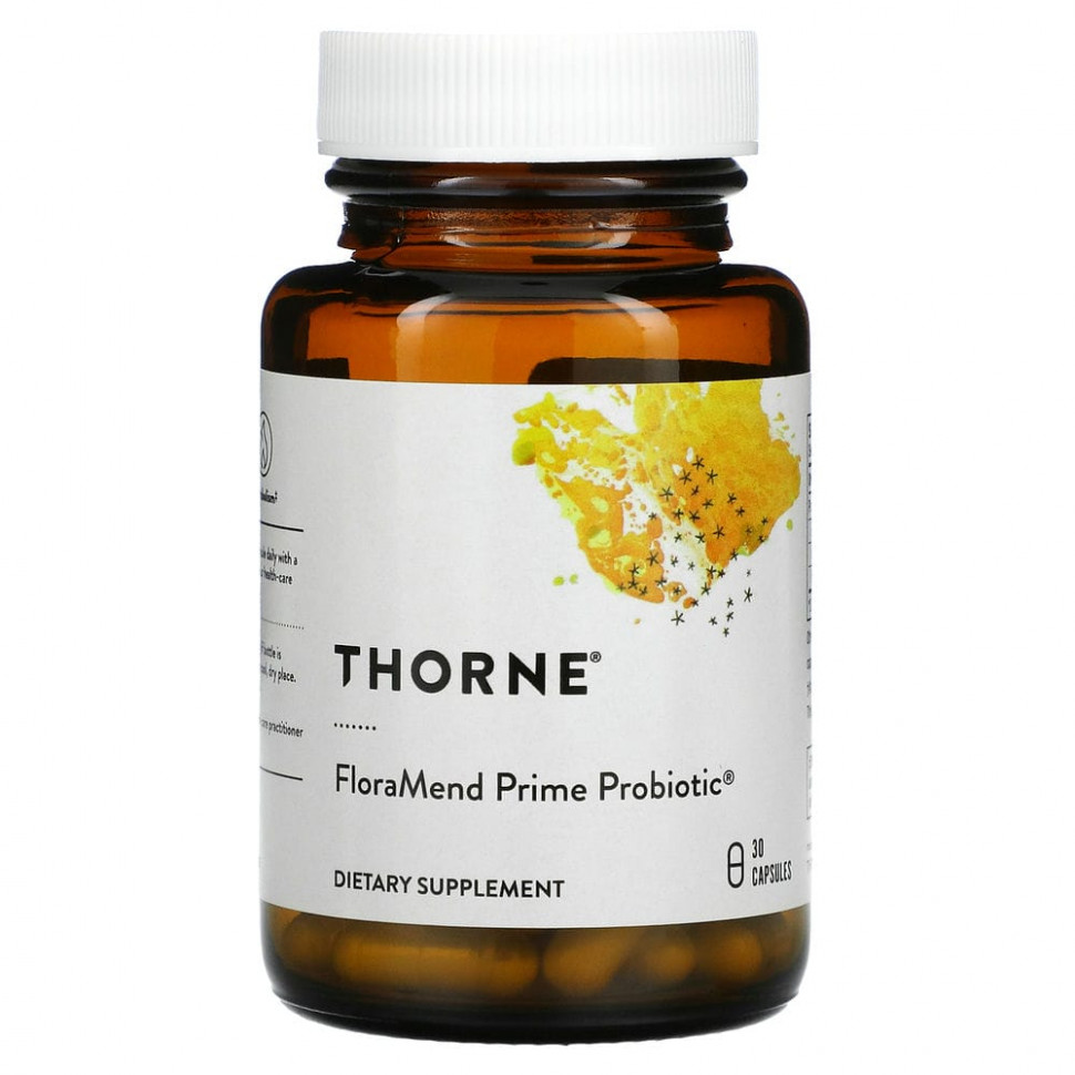   Thorne Research, FloraMend Prime Probiotic, 30     -     -,    