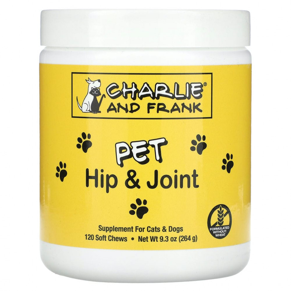   Charlie & Frank, PET Hip Joint,    , 120       -     -,    