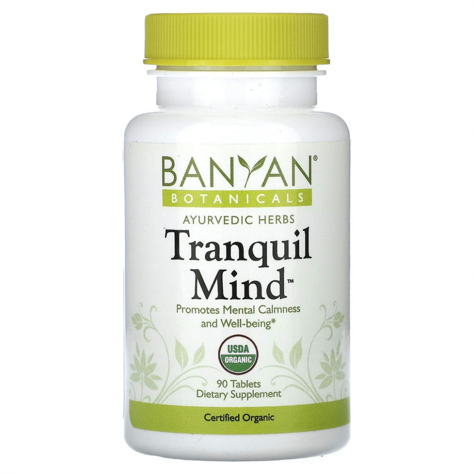   Banyan Botanicals, Tranquil Mind, 90     -     -,    