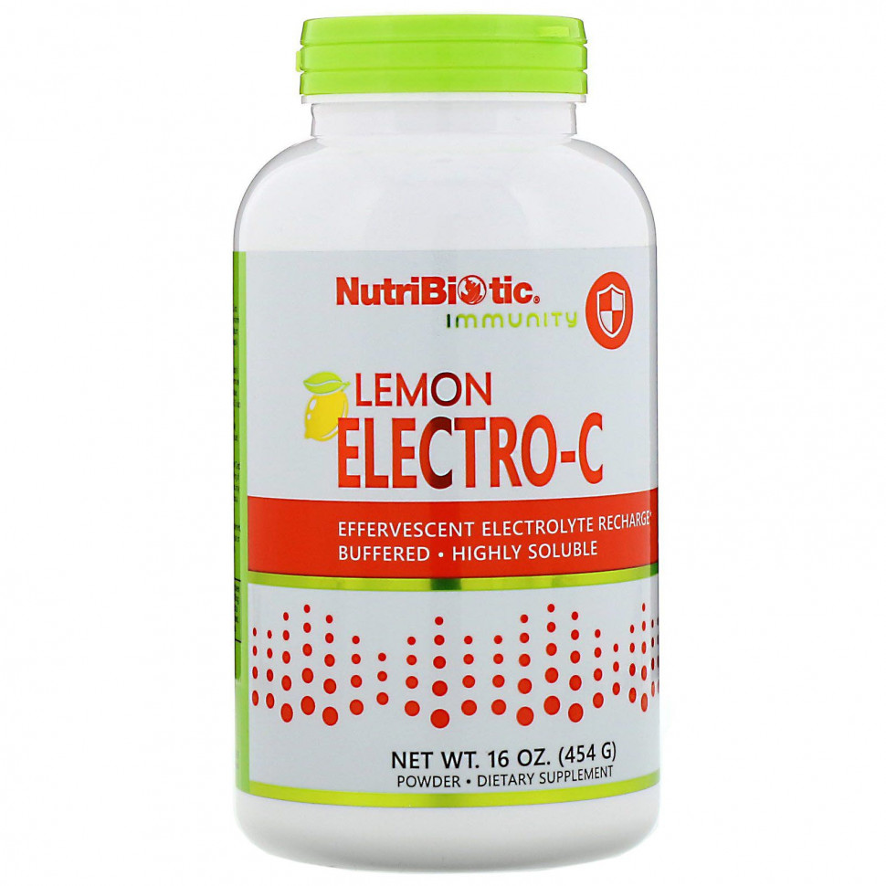   NutriBiotic, Immunity,   Electro-C, 16  (454 )    -     -,    