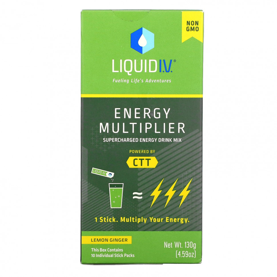   Liquid I.V., Energy Multiplier,     Supercharged,  , 10     0,56  (16 )     -     -,    