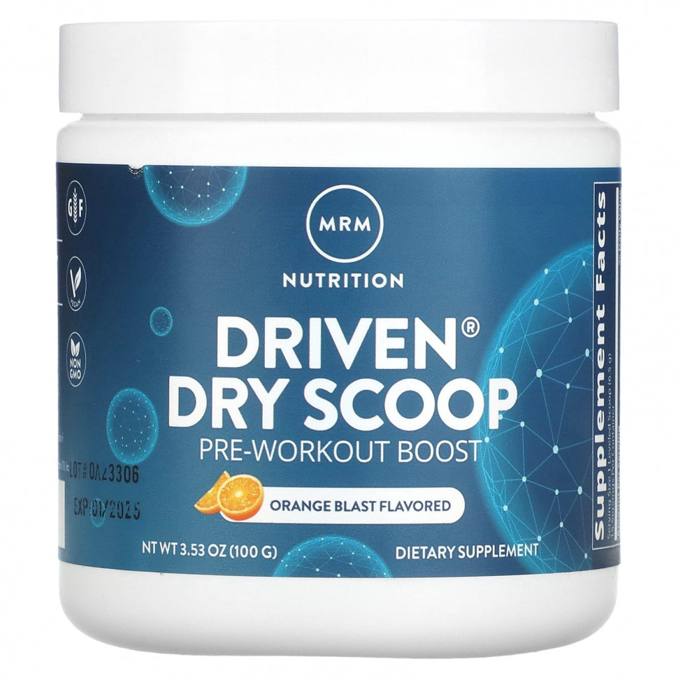   MRM Nutrition, Driven Dry Scoop,  ,  , 100  (3,53 )    -     -,    