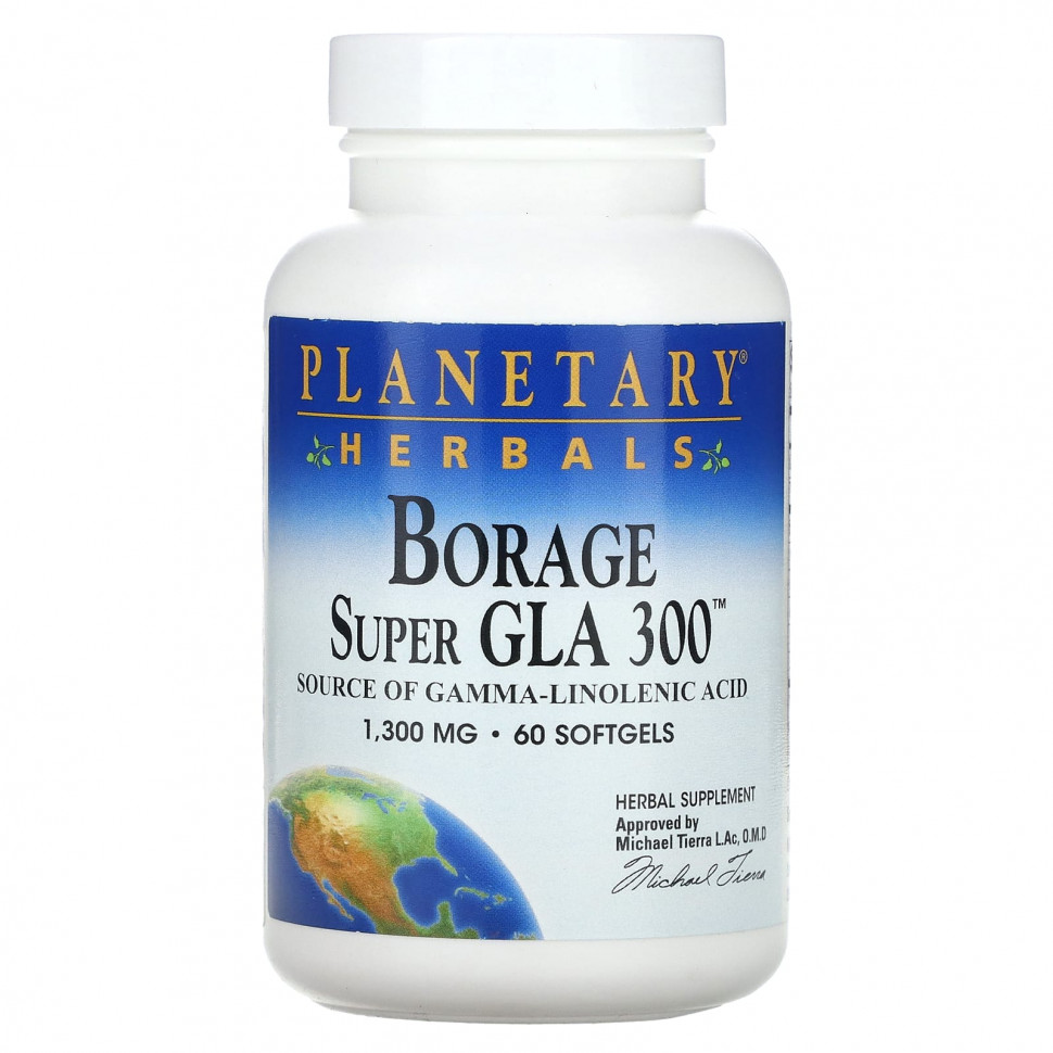   Planetary Herbals, Super GLA 300  , 1300 , 60      -     -,    