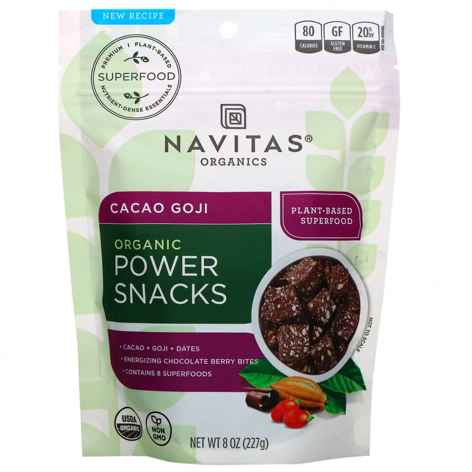   Navitas Organics,  Power Snacks,   , 227  (8 )    -     -,    