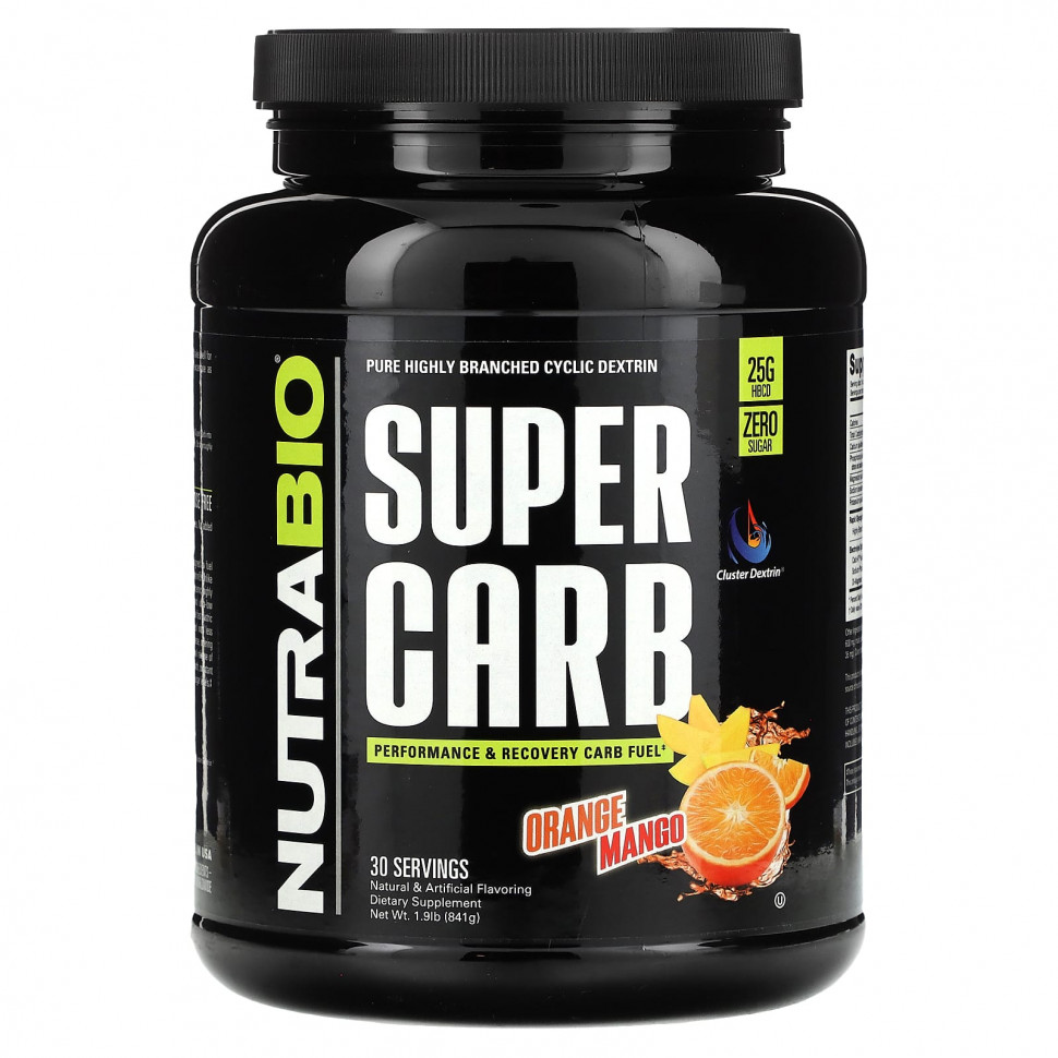   Nutrabio Labs, Super Carb,   , 841  (1,9 )    -     -,    