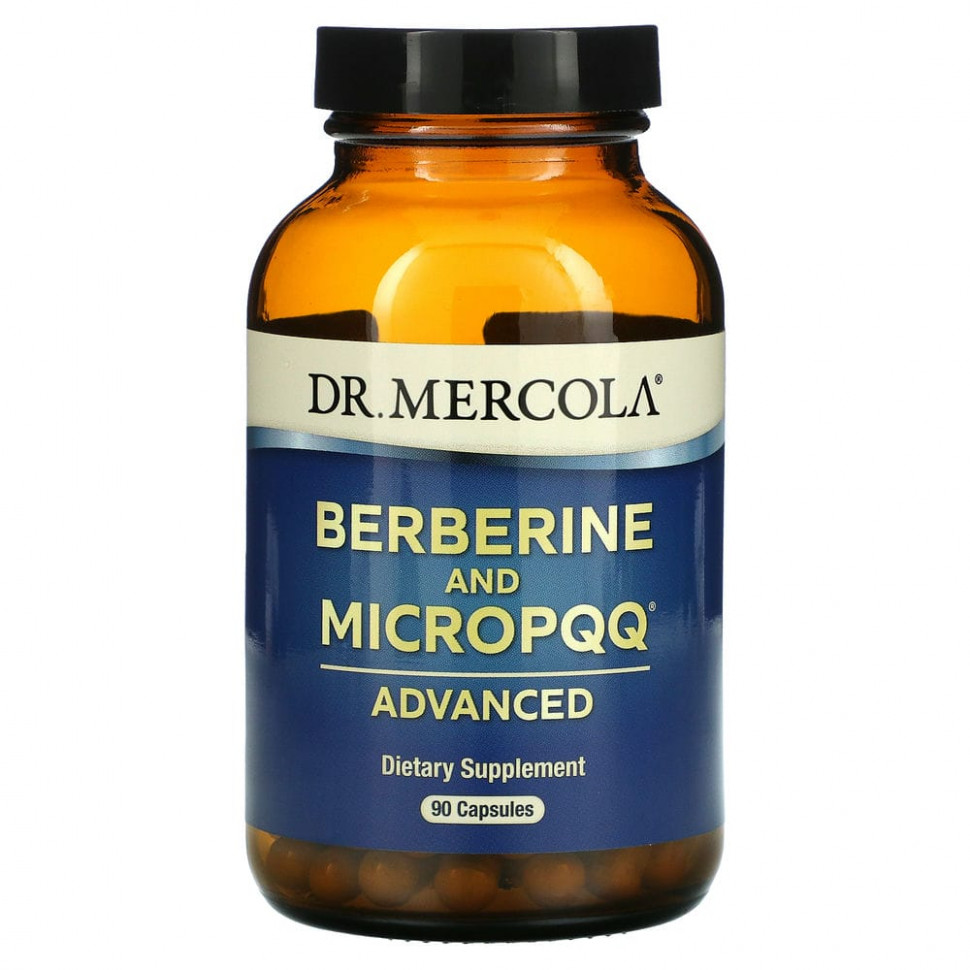   Dr. Mercola, Berberine and MicroPPQ,  , 90     -     -,    