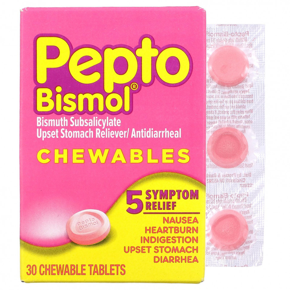   Pepto Bismol,   Pepto Bismol, 30      -     -,    