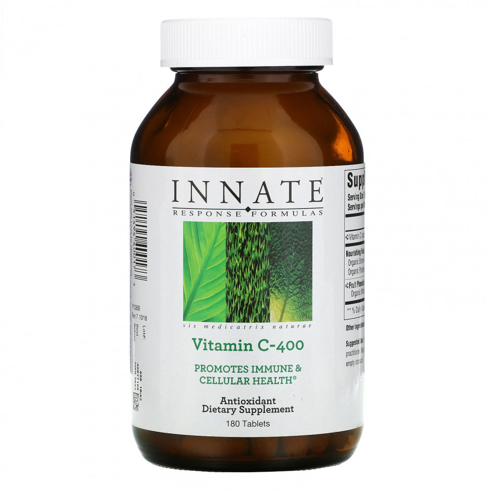   Innate Response Formulas, Vitamin C-400, 180     -     -,    