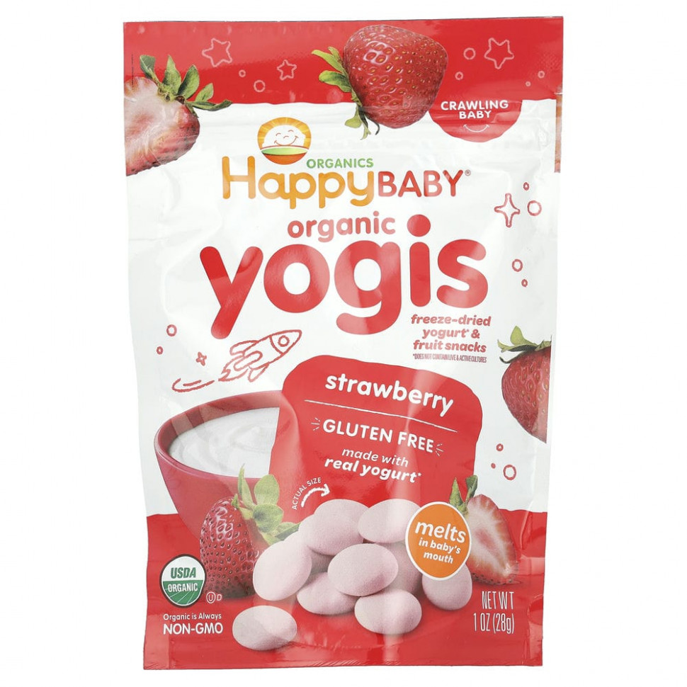   Happy Family Organics, Organic Yogis,       ,  , 28  (1 )    -     -,    