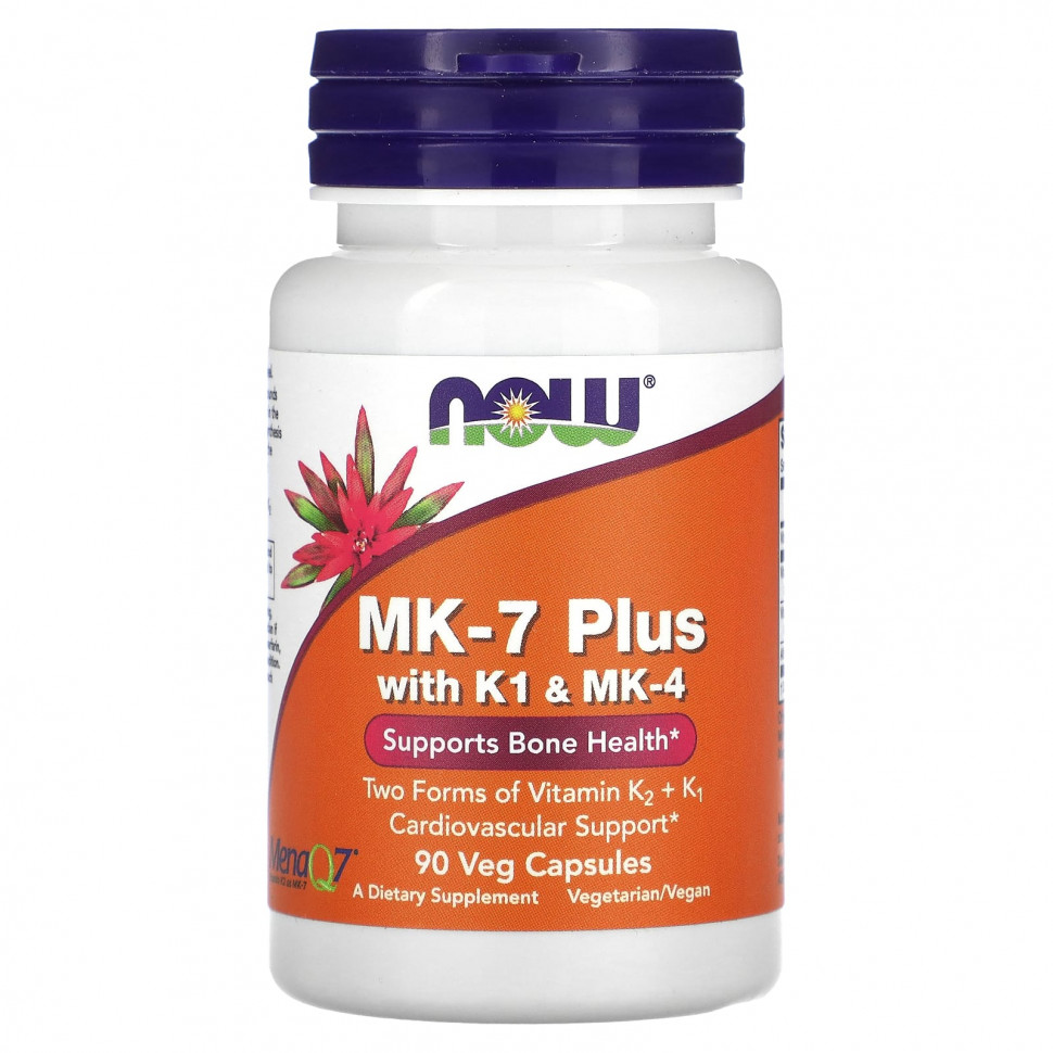   NOW Foods, MK-7 Plus  K1  MK-4, 90      -     -,    