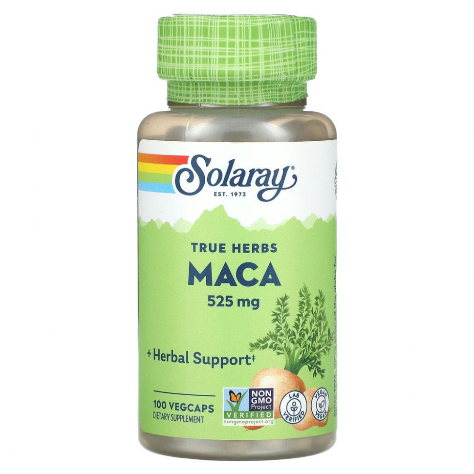   Solaray, True Herbs, , 525 , 100      -     -,    