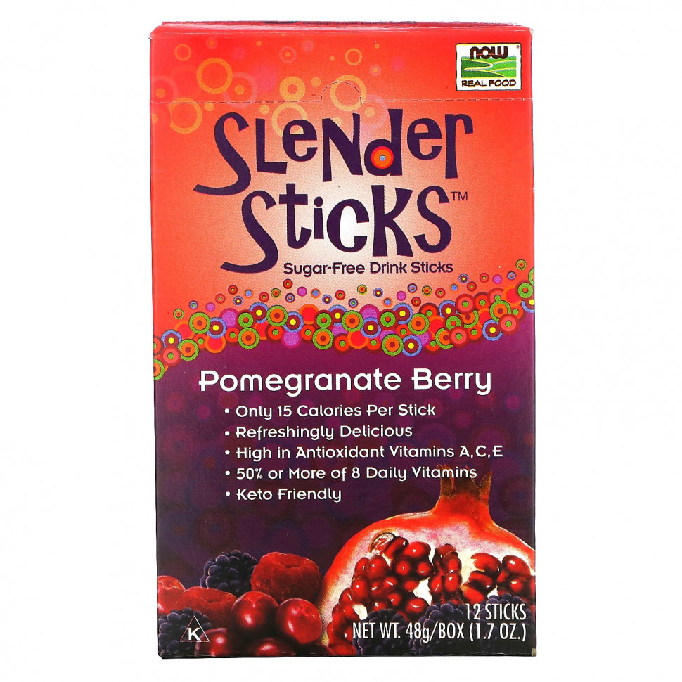   NOW Foods, Real Food, Slender Sticks,     , 12 ,  4  (0,14 )    -     -,    