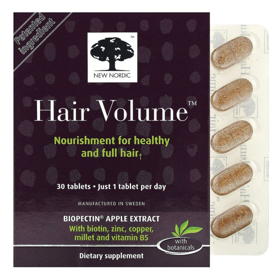   New Nordic, Hair Volume,      ,   , 30     -     -,    